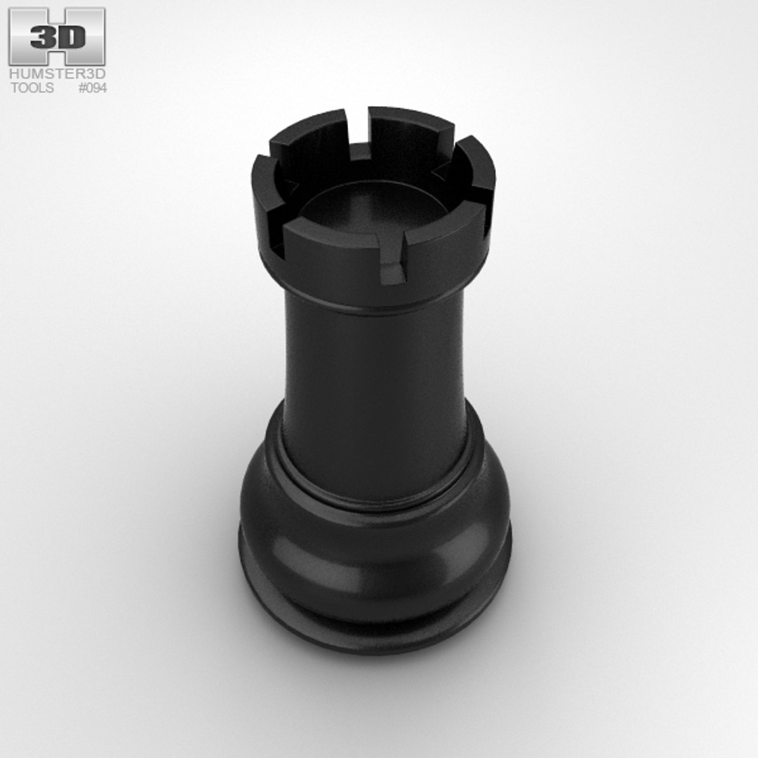 Classic Rook Chess Model | 1146323 | TurboSquid