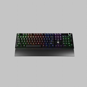 keyboard 3D model