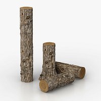 Chinese Tallow tree trunk tiled PBR