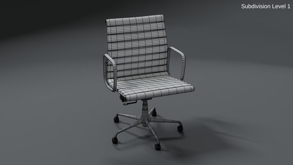 Eames Aluminum Group Management Chair Model - TurboSquid 1724550