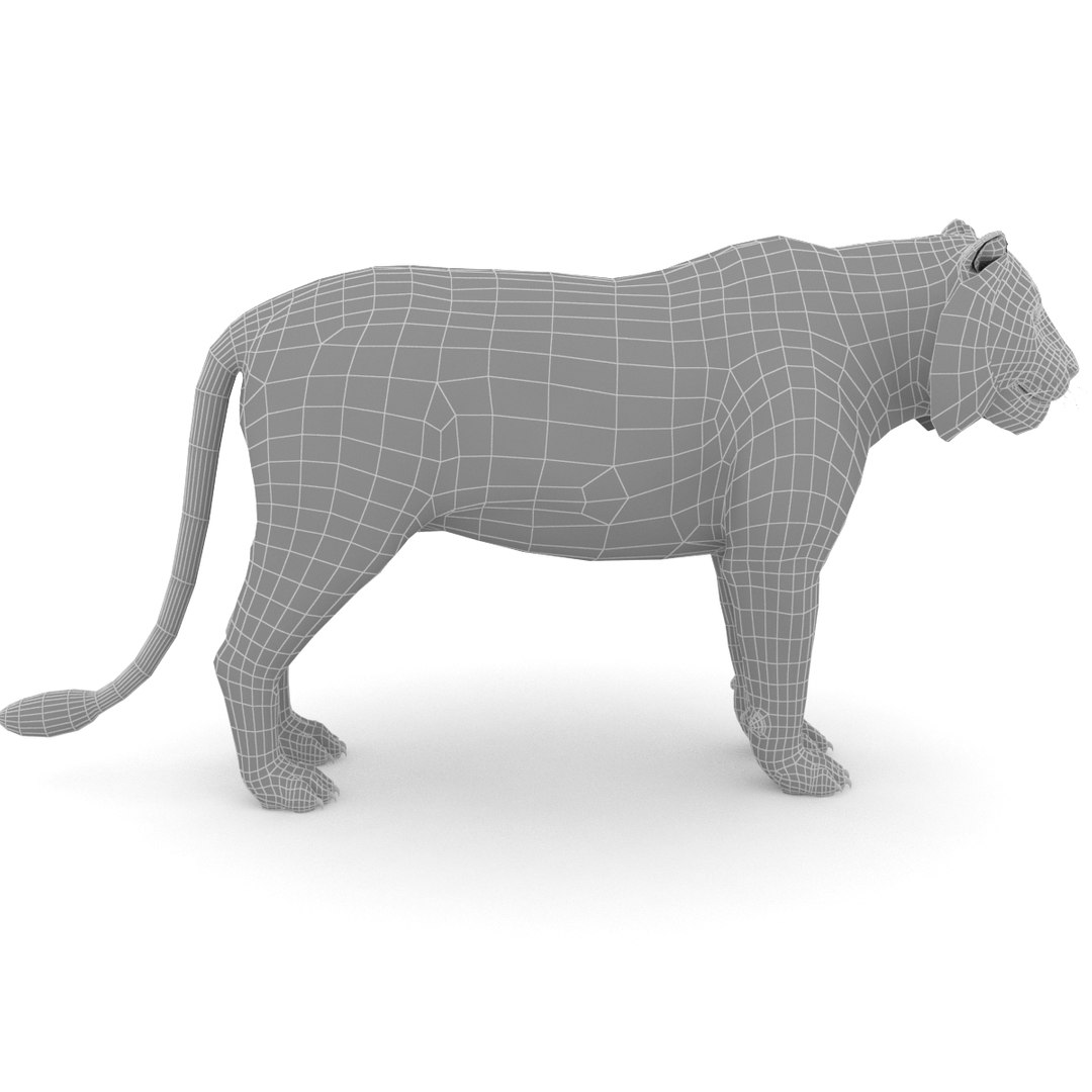 3D Model Tiger - TurboSquid 1401553