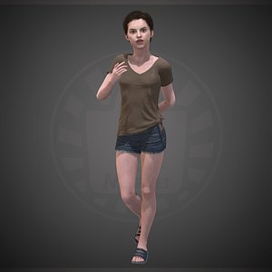3D character people human