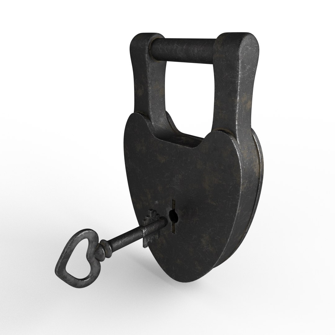 3D padlock model - TurboSquid 1224462