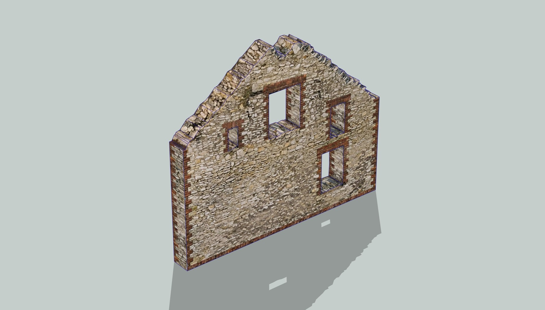 Ruined Stone Gable Wall 3D model https://p.turbosquid.com/ts-thumb/QX/e8obxu/3a/2/jpg/1777649056/1920x1080/fit_q87/6ddd93bca09303b533d71d07dc8f8d4712a90449/2.jpg