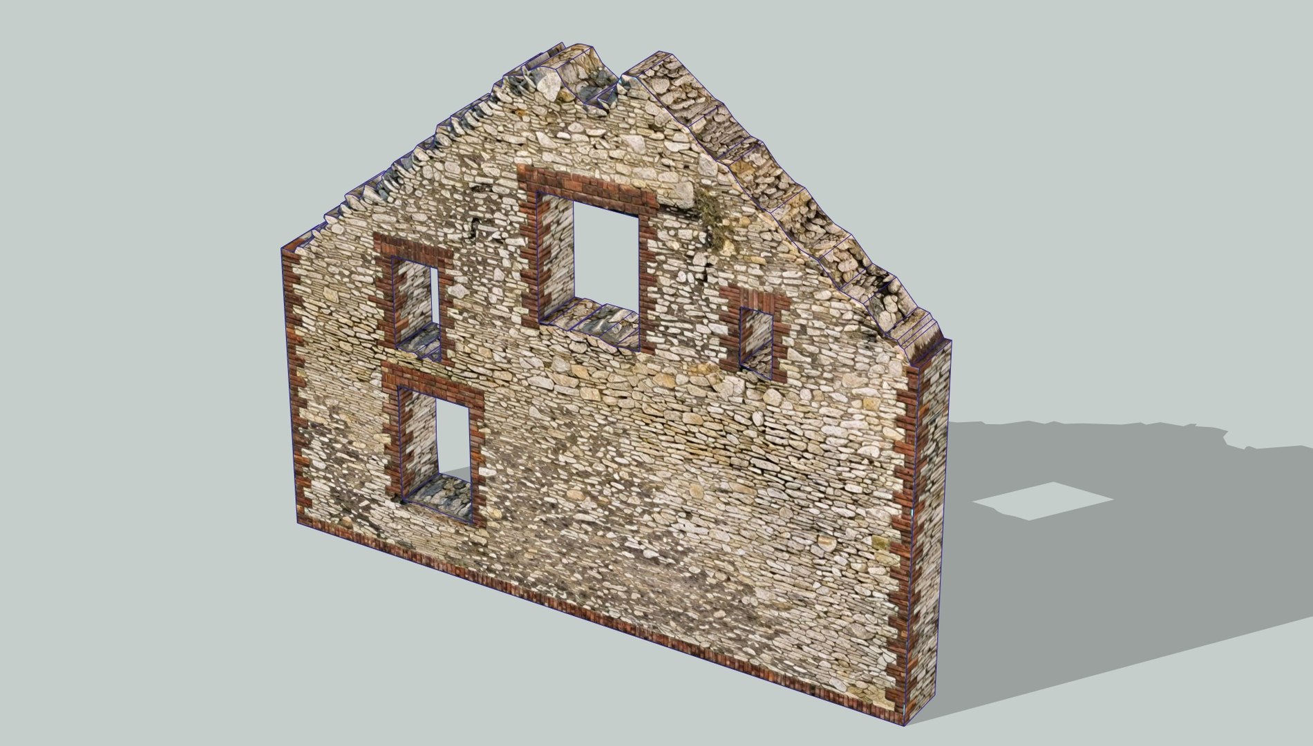 Ruined Stone Gable Wall 3D model https://p.turbosquid.com/ts-thumb/QX/e8obxu/HP/1/jpg/1777649056/1920x1080/fit_q87/41be4aa1a7d4ce4ed703b644757d08bfb80739e7/1.jpg