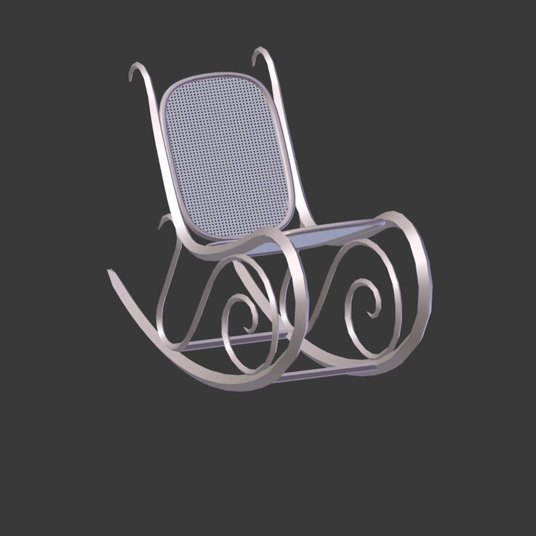 Rocking Chair Model - TurboSquid 1186839