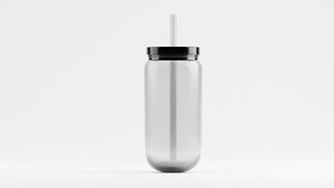Glass can
