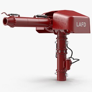 3D fighting water gun rigged