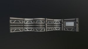 Modular Sci Fi Walls