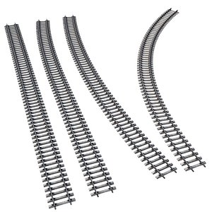 Railway - 1435mm 3D model