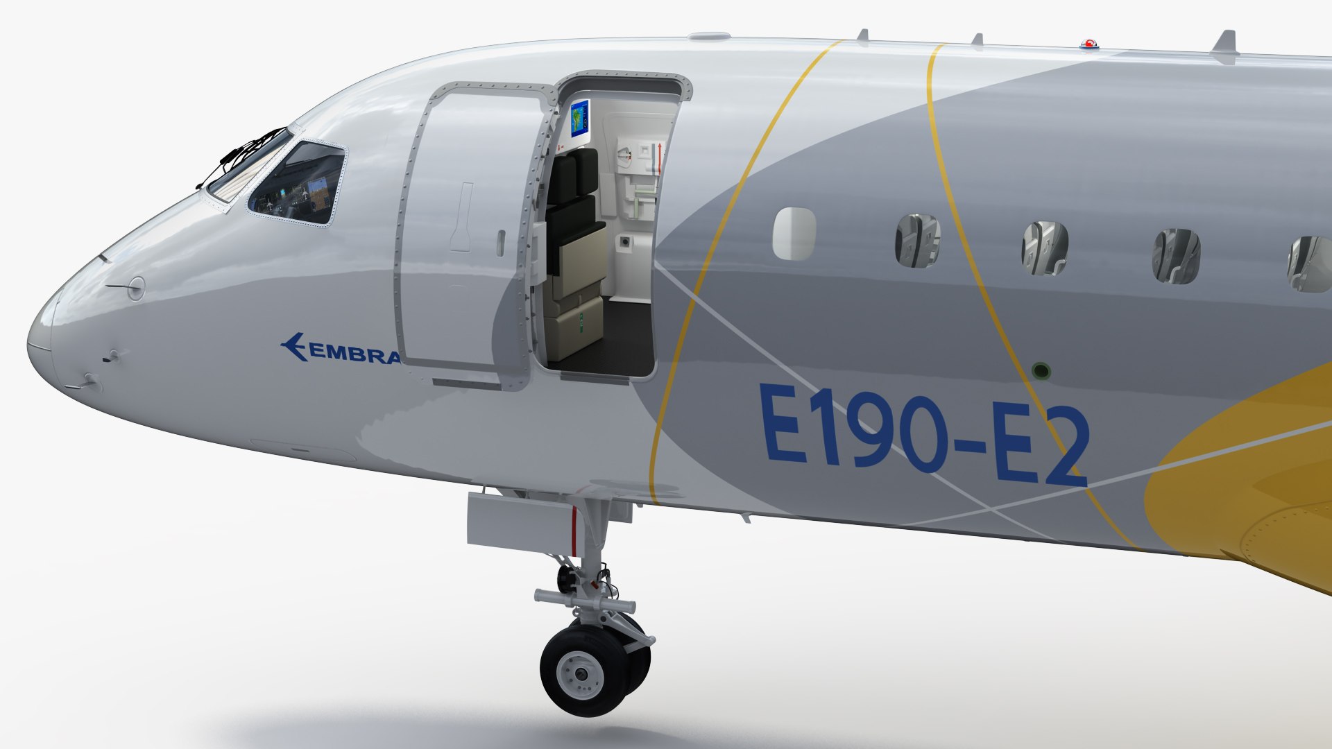 3D model Embraer E190-E2 Regional Jet https://p.turbosquid.com/ts-thumb/QY/0rJxE8/XQ/embraer_e190e2_32/jpg/1627762649/1920x1080/fit_q87/7d67972cc1191b835c479981c764179f495d2ac3/embraer_e190e2_32.jpg