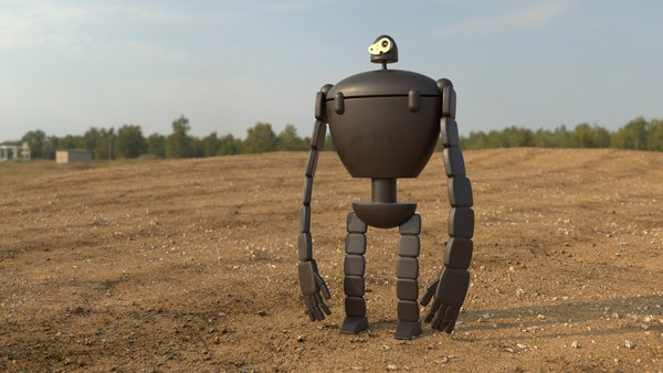 modelo 3d Roboter - Castillo en el cielo - TurboSquid 1519548