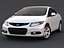 honda civic si coupe 3d model