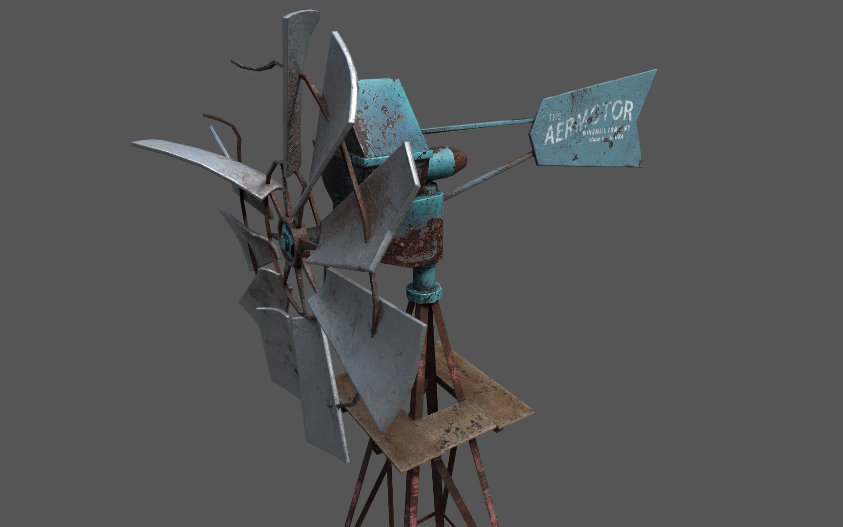 Windmill Model - TurboSquid 2246670
