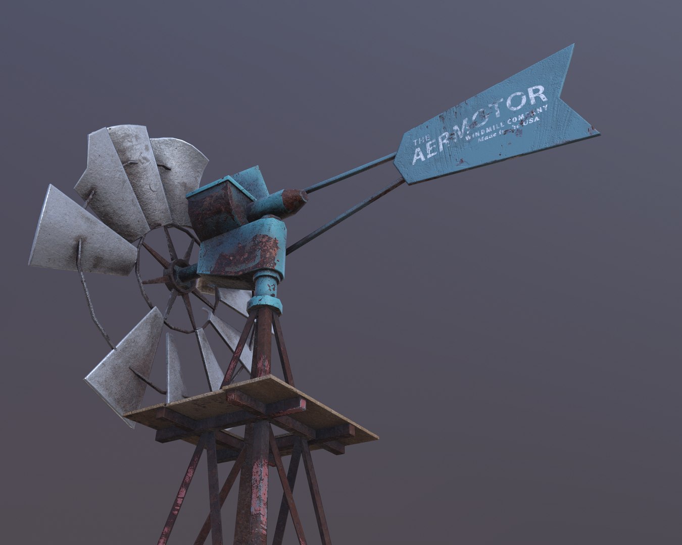 Windmill Model - TurboSquid 2246670
