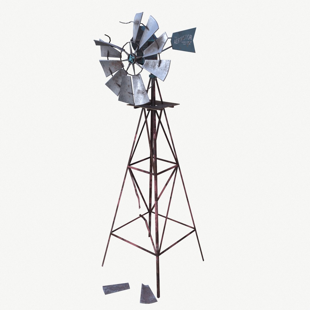 Windmill Model - TurboSquid 2246670