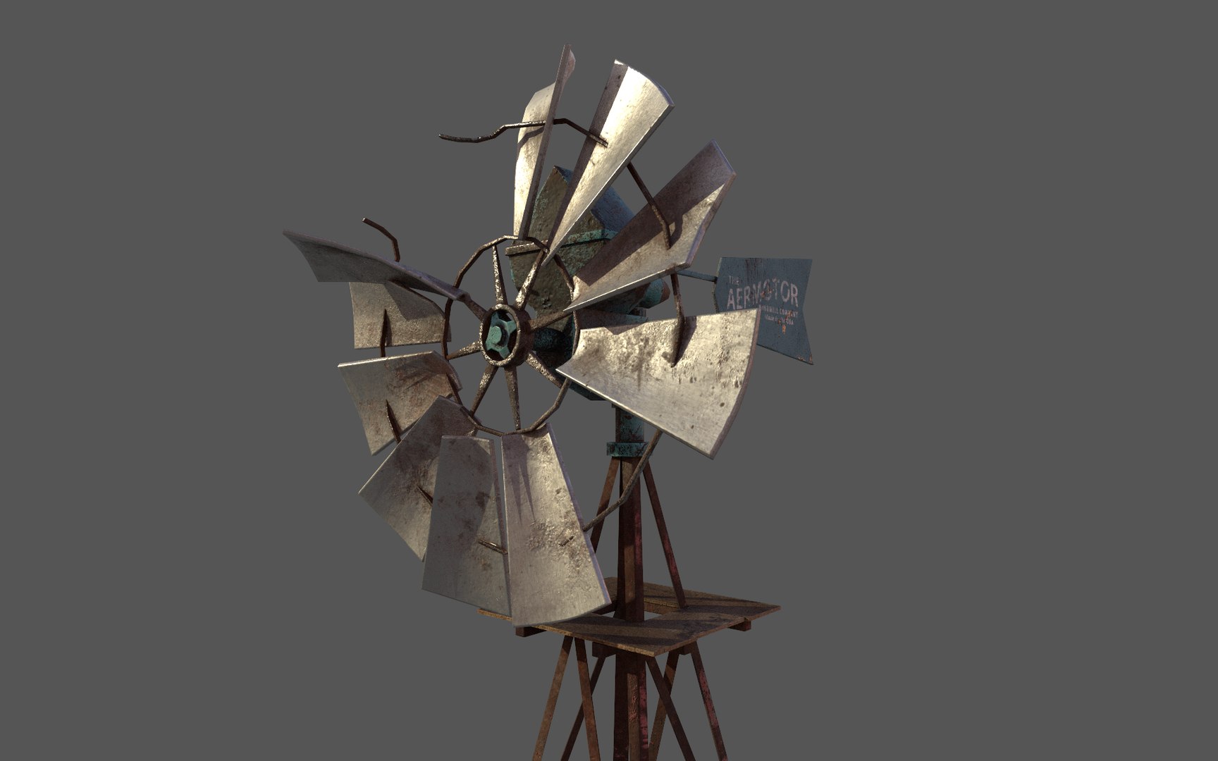 Windmill Model - TurboSquid 2246670