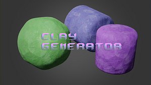 3D Clay Generator model