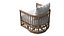 Sedia girevole a botte Newport, classici estivi
