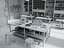 Sewing Tailor Workshop Interior Scene