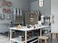 Sewing Tailor Workshop Interior Scene