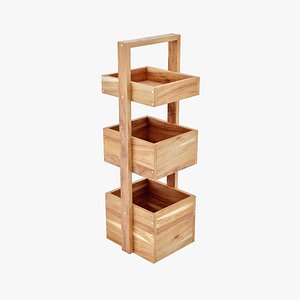 John Lewis Jakarta Three Tier Bathroom Caddy