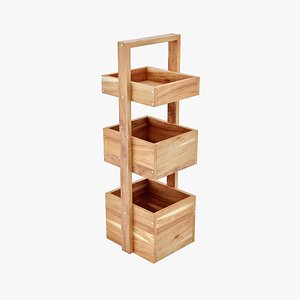 John Lewis Jakarta Three Tier Bathroom Caddy