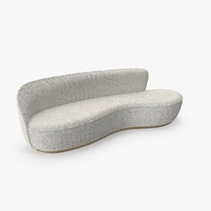 3D Curved Sofa