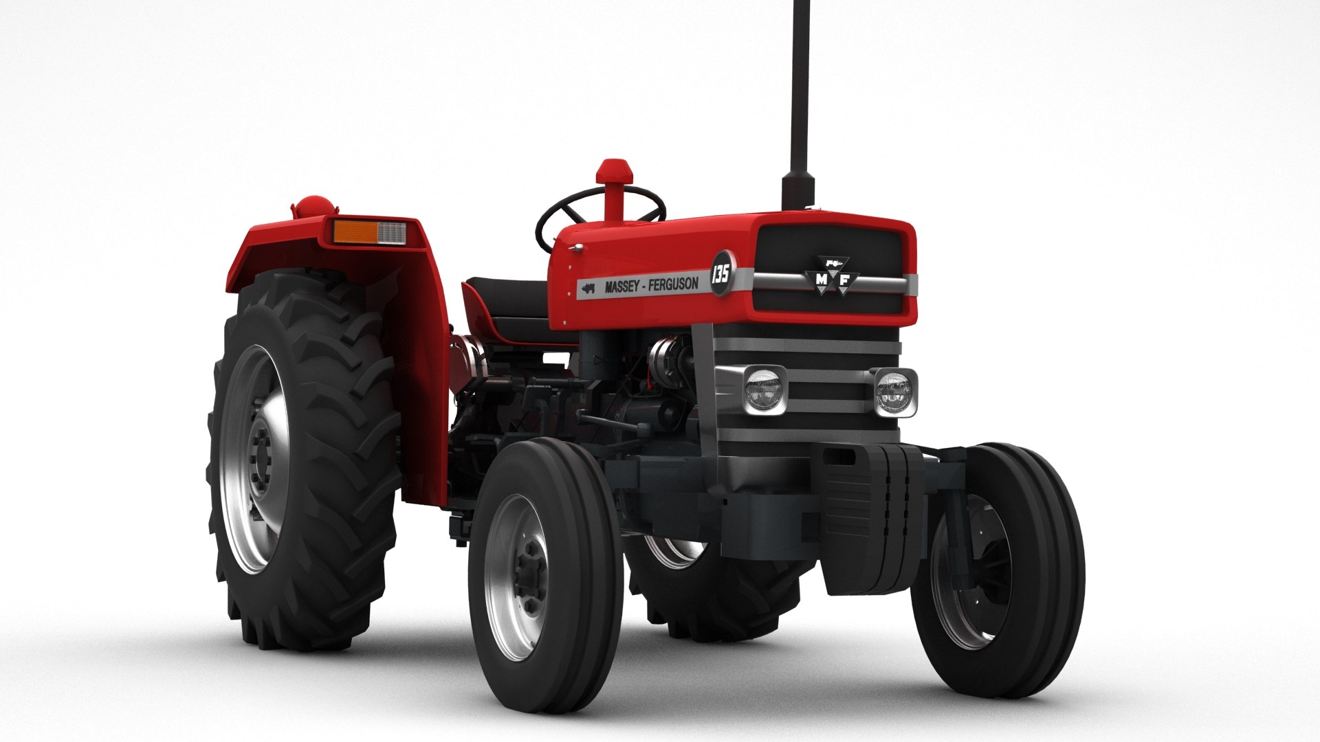 3D Massey Ferguson 135 - 1965 Model - TurboSquid 2010508