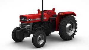 3D Massey Ferguson 135 - 1965 model
