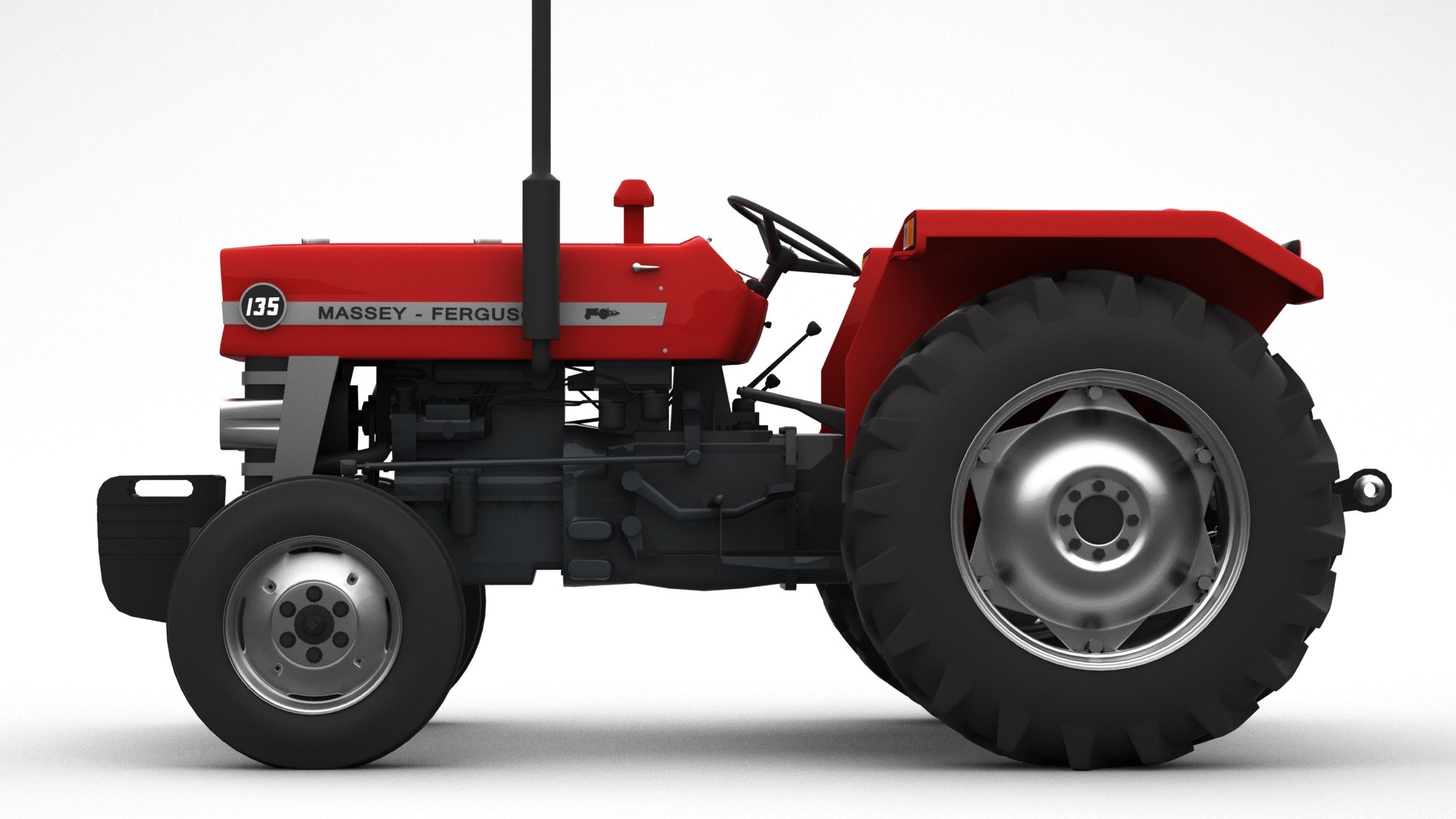 3D Massey Ferguson 135 - 1965 Model - TurboSquid 2010508