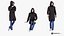 3D People : 30 Still Winter People Vol. 01