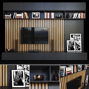 3D tv decor books