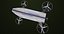 Sci Fi Hoverboard 10 Включены все текстуры PBR Unity UE