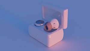 Earbuds 3D model