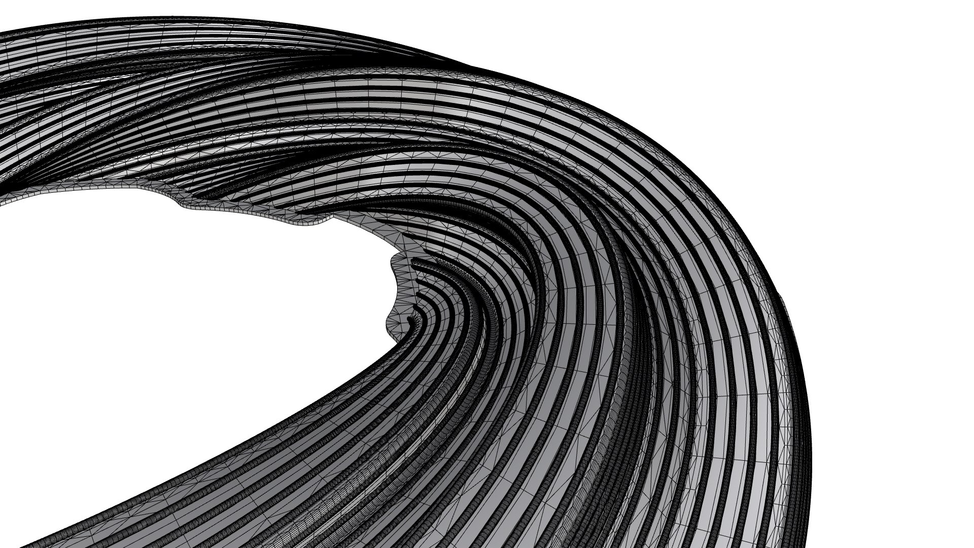 3D Twisted Pipes Structure Model - TurboSquid 2183660