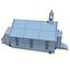 Iglesia de Low Poly Wild West