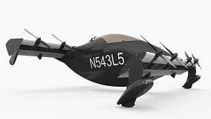 Helix Pivotal eVTOL Aircraft Black