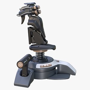 Futuristic  Sci  Fi  Joystick  for  Flight  Simulators  and  Gaming  A model