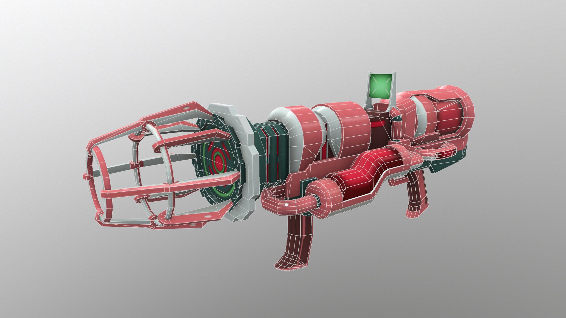 Energy Rifle Level 3 Model - TurboSquid 2196456