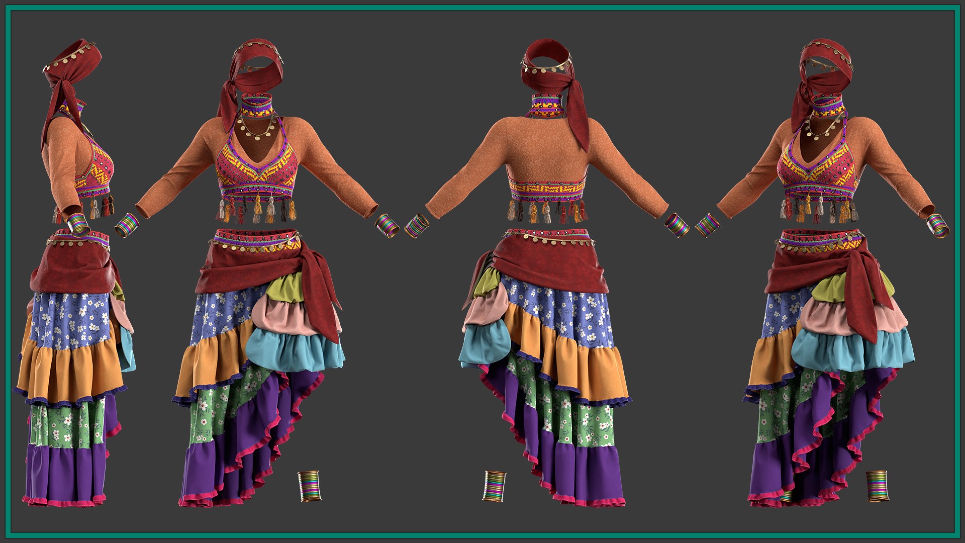 3D female romani dance outfit with texture and smart material model https://p.turbosquid.com/ts-thumb/QZ/4JDoCd/bZ/2/jpg/1755001881/1920x1080/fit_q87/dd1f959ffff670b9640a543a2ba176478fd1cd84/2.jpg