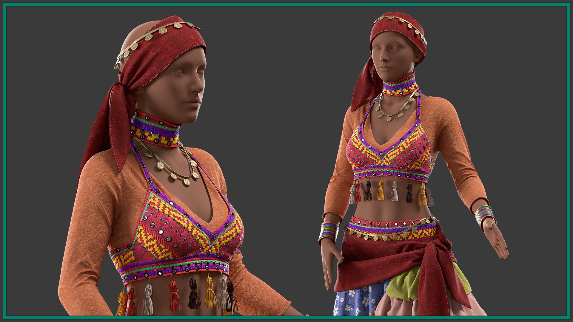 3D female romani dance outfit with texture and smart material model https://p.turbosquid.com/ts-thumb/QZ/4JDoCd/lx/4/jpg/1755001900/1920x1080/fit_q87/a5985f59d833ff13dbd09e78e644a06fae6cf482/4.jpg