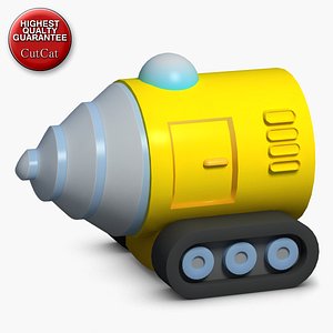 3d construction icons 06 drill model