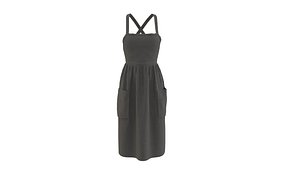 3D woman summer cloth