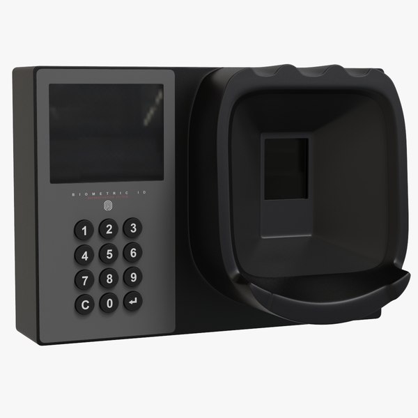 3D model vein authentication scan terminal - TurboSquid 1300393