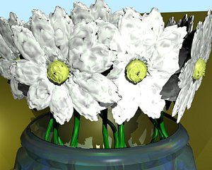 Daisies in a Vase