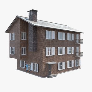 games townhouse 3D model