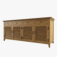Restoration Hardware / Shutter Low Cabinet