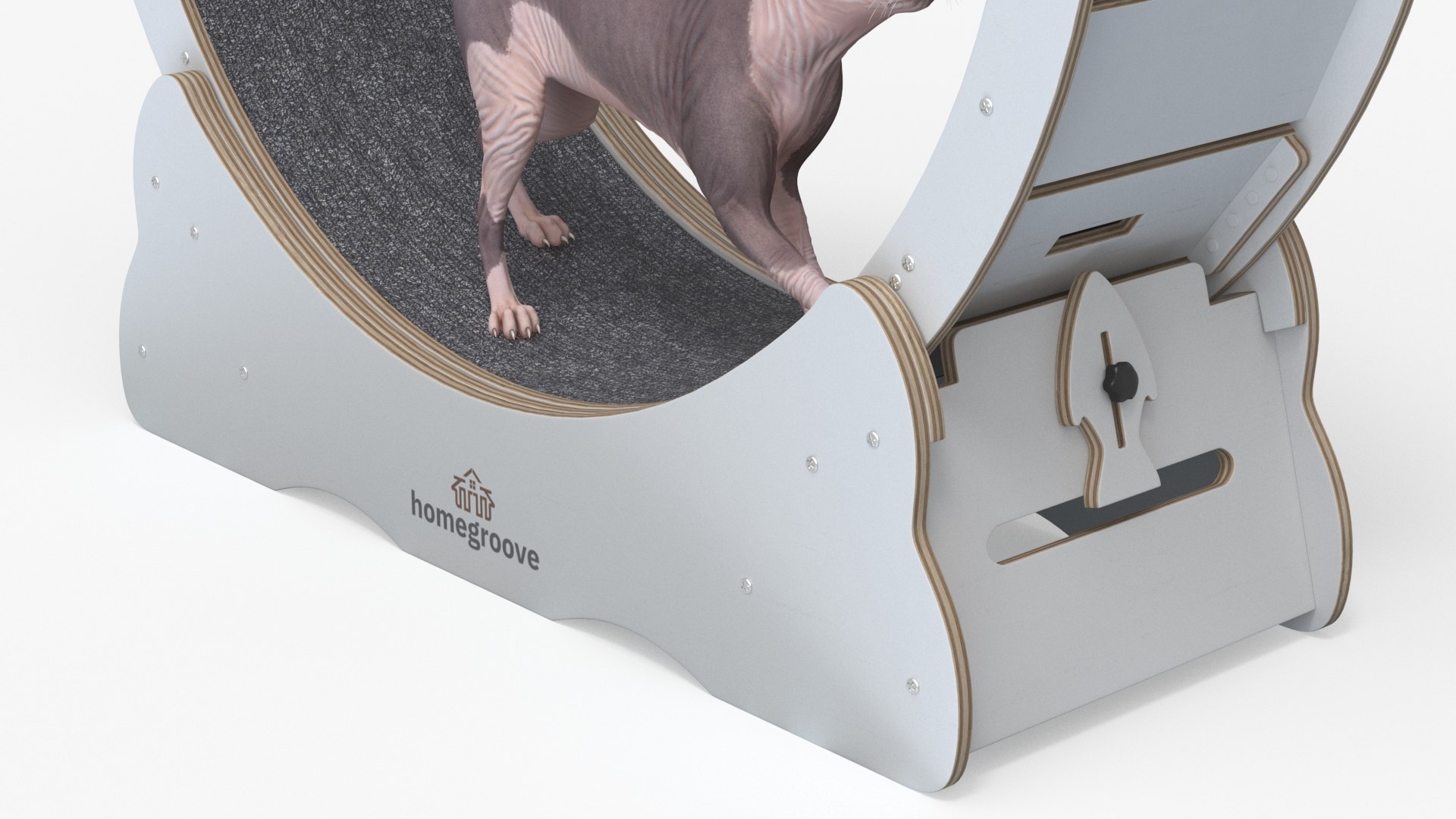 3D Sphynx Cat on Homegroove Exercise Wheel https://p.turbosquid.com/ts-thumb/QZ/DhCbdn/M8/sphynx_cat_on_homegroove_exercise_wheel_012/jpg/1731435204/1920x1080/fit_q87/20a11ca8cdab06e02eb2d436cd2d3282907b11f8/sphynx_cat_on_homegroove_exercise_wheel_012.jpg