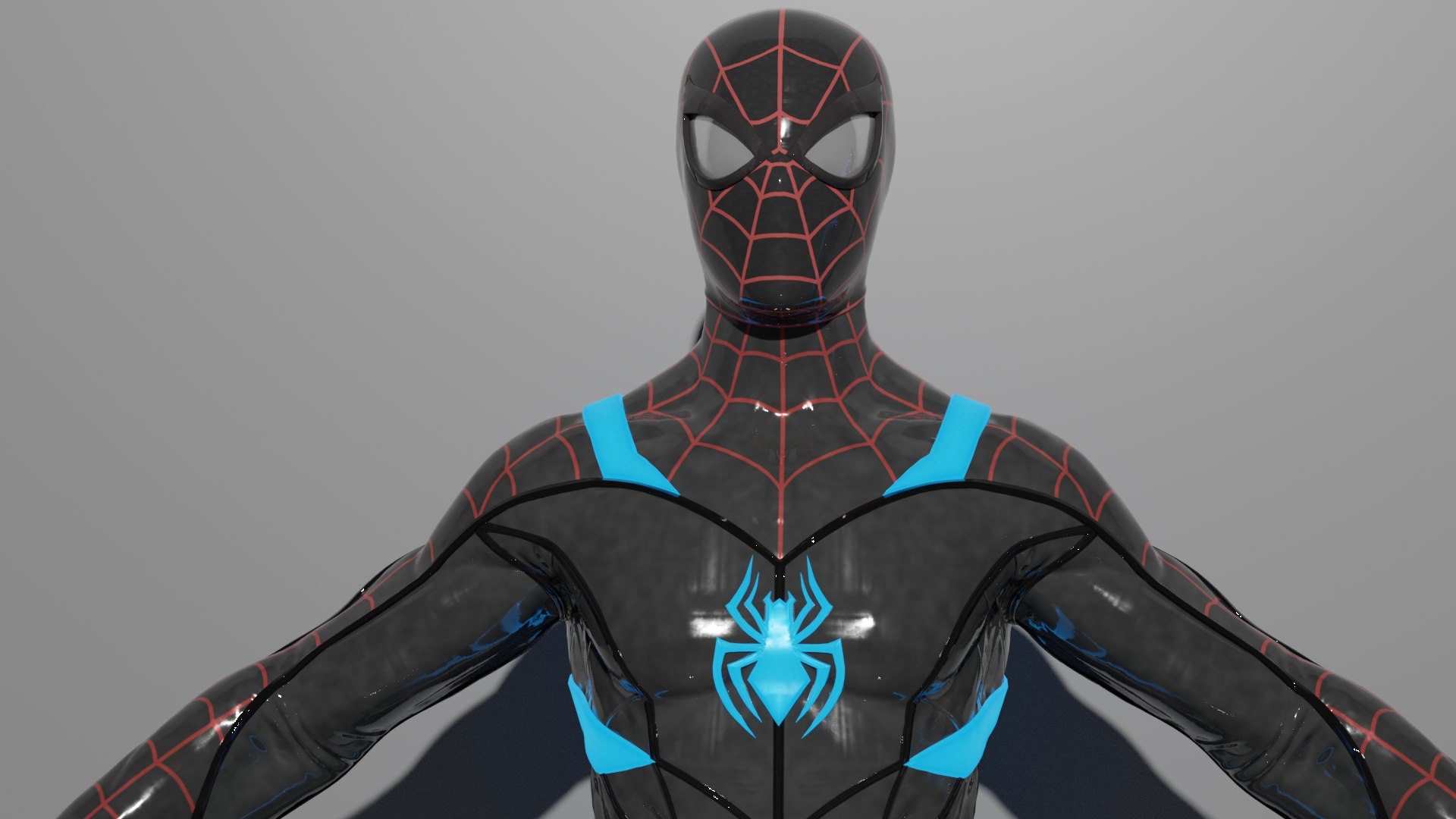 Spider-Man - Secret War Suit 3D model - TurboSquid 1868338
